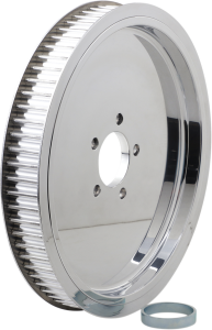 Polished 1-1/2(r) Rear Belt Pulley Chrome, 1, nordicamoto.ro