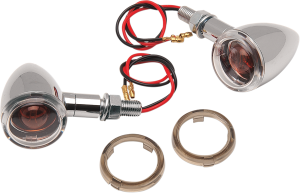 Mini Deuce Marker Lights Chrome