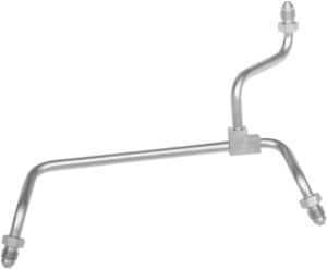 Brake Tee For Harley-davidson Touring 2014-up Without Abs Zinc