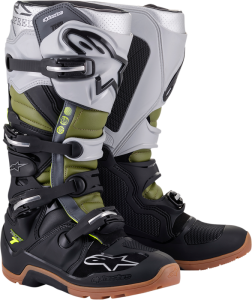 Tech 7 Boots Black, Silver 47, 1, nordicamoto.ro