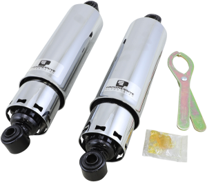412 Series Shocks Black, Chrome, 1, nordicamoto.ro
