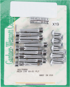 Primary Bolt Kit Chrome, 1, nordicamoto.ro
