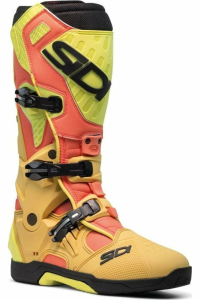 Cizme Sidi MX Enduro Crossair Gold/Lime, 2, nordicamoto.ro