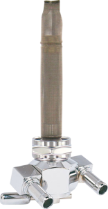 Power-flo Dual Outlet Reserve Fuel Valve Silver