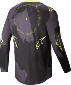 Tricou Alpinestars Racer Hollow Camo/Yellow 2XL, 2, nordicamoto.ro