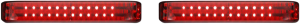 Probeam® Led Sequential Bagz Saddlebag Lights Red, 4, nordicamoto.ro