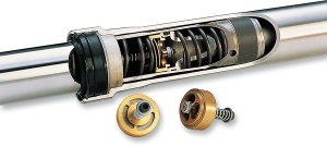Gold Valve Cartridge Fork Emulators Gold, 1, nordicamoto.ro