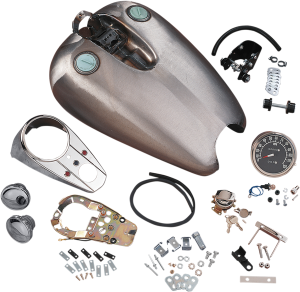 Quickbob Extended Dash-style Tank Kits For Sportster Raw, 2, nordicamoto.ro