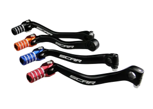 Gear Shift Lever Black, Red, 2, nordicamoto.ro