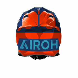 Airoh Twist 3 Fancy Orange/Blue Gloss motokrossz sisak, kék/narancssárga, M-es méret, 2, nordicamoto.ro