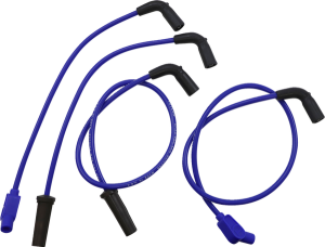 8mm Custom-fit Spark Plug Wire Kit Blue, 1, nordicamoto.ro