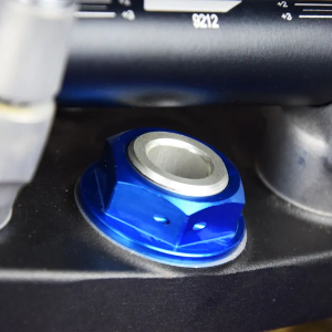 Steering Nut Blue, 2, nordicamoto.ro