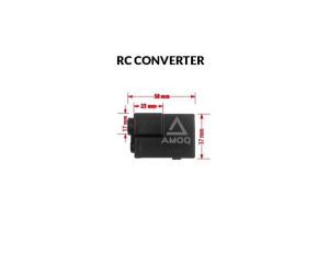 AMOQ Burner RC-átalakító