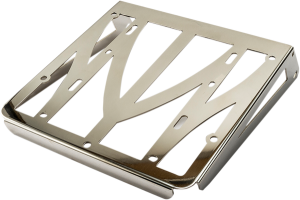 Luggage Rack Grill For Sissybars Stainless Steel Natural Polished Silver, 2, nordicamoto.ro