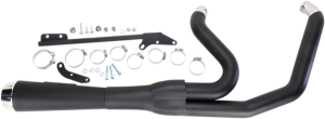 Road Rage 2:1 Exhaust System Black, 2, nordicamoto.ro