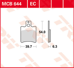 Ec sorozatú kerámia fékbetétek, 1, nordicamoto.ro