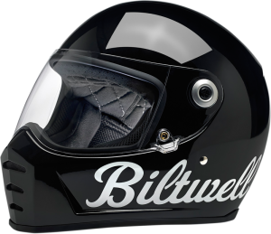 Lane Splitter Full Face Helmet Gloss Black Factory X-large Black