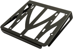 Luggage Rack Grill For Sissybars Stainless Steel Natural Polished Silver