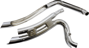 Speedster Swept Short Exhaust System Chrome, 2, nordicamoto.ro