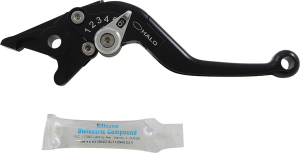 Halo Adjustable & Folding Brake Lever Black