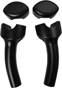 Hefty Handlebar Riser For 1-1/4(r) Handlebars Black, 2, nordicamoto.ro