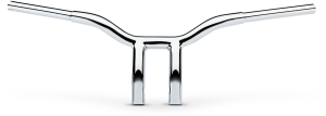 Kage Fighter Welded Bent-riser Handlebar Silver, 1, nordicamoto.ro