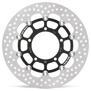 Halo sorozatú úszó rotor, fekete, rozsdamentes acél, 1, nordicamoto.ro