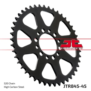 JT SPROCKETS Fekete hátsó lánckerék, 1, nordicamoto.ro