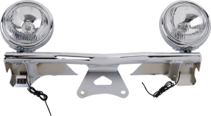 Lightbar With Spotlight Chrome, 4, nordicamoto.ro