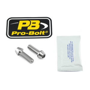 Brake Caliper Mount Kit Silver, Stainless Steel