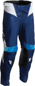 Pantaloni Thor Pulse React Navy/White 30, 2, nordicamoto.ro