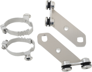 Independent Lowers Windshield Hardware Kit Chrome, 1, nordicamoto.ro