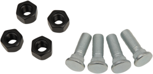 Wheel Stud/nut Kit Silver