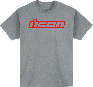 Tricou Icon Clasicon Gray XL, 1, nordicamoto.ro