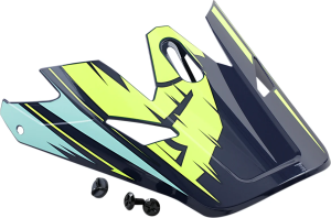 Visor Kt Sector Warp Nv/tl Blue, Green, Yellow