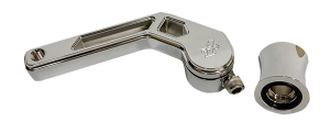 T-rex Shorty Shifter Arm Silver 7 cm (5'), 1, nordicamoto.ro