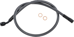 Alternate Length Designer Series Abs-specific Front Brake Line Kit Black, Black Pearl, 1, nordicamoto.ro