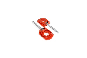 Axb Chain Adjuster Axle Blocks Natural, Red