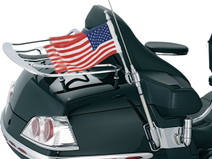 Antenna Flag Mount Chrome, 1, nordicamoto.ro