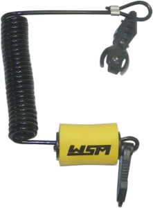 Kill Switch Lanyard Black, Yellow, 1, nordicamoto.ro