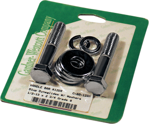 Riser Mounting Bolt Set Silver