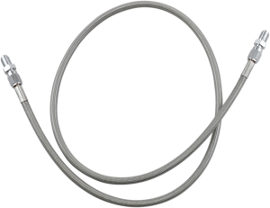Extended Length Brake Line Silver