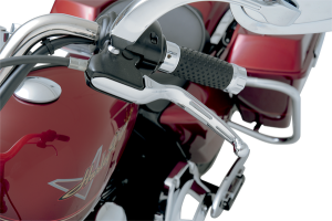Slotted Wide Blade Lever Set Silver