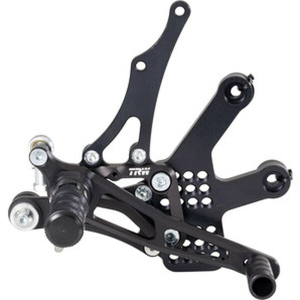 Rearset/footrest Black, Anodized, 1, nordicamoto.ro