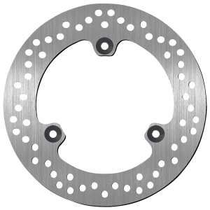 Brake Rotor Round Silver