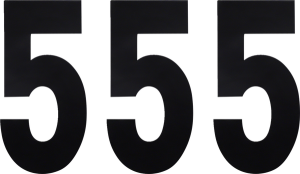 Standard Numbers Black, 2, nordicamoto.ro