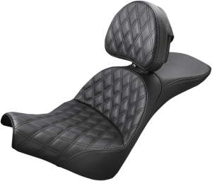 Explorer Lattice Stitch Seat Black, 1, nordicamoto.ro