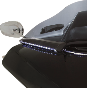 Horizon Led Lighted Windshield Trim Black, 2, nordicamoto.ro