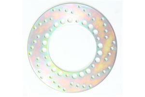 Round Hpsr Solid Brake Rotor Gold, Stainless Steel, Zinc