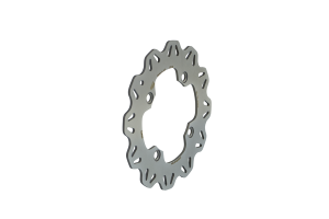 Vee-series Scooter Brake Rotor Silver, Stainless Steel, 1, nordicamoto.ro